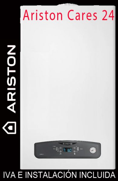 Ariston Cares 391x600 - Calderas de condensación y calentadores de gas