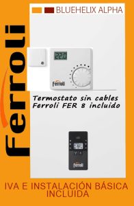 Caldera de gas condensación Ferroli