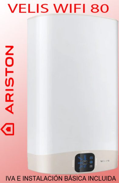 aRISTON vELIS wifi 391x600 - Termo eléctrico Ariston Velis Wifi